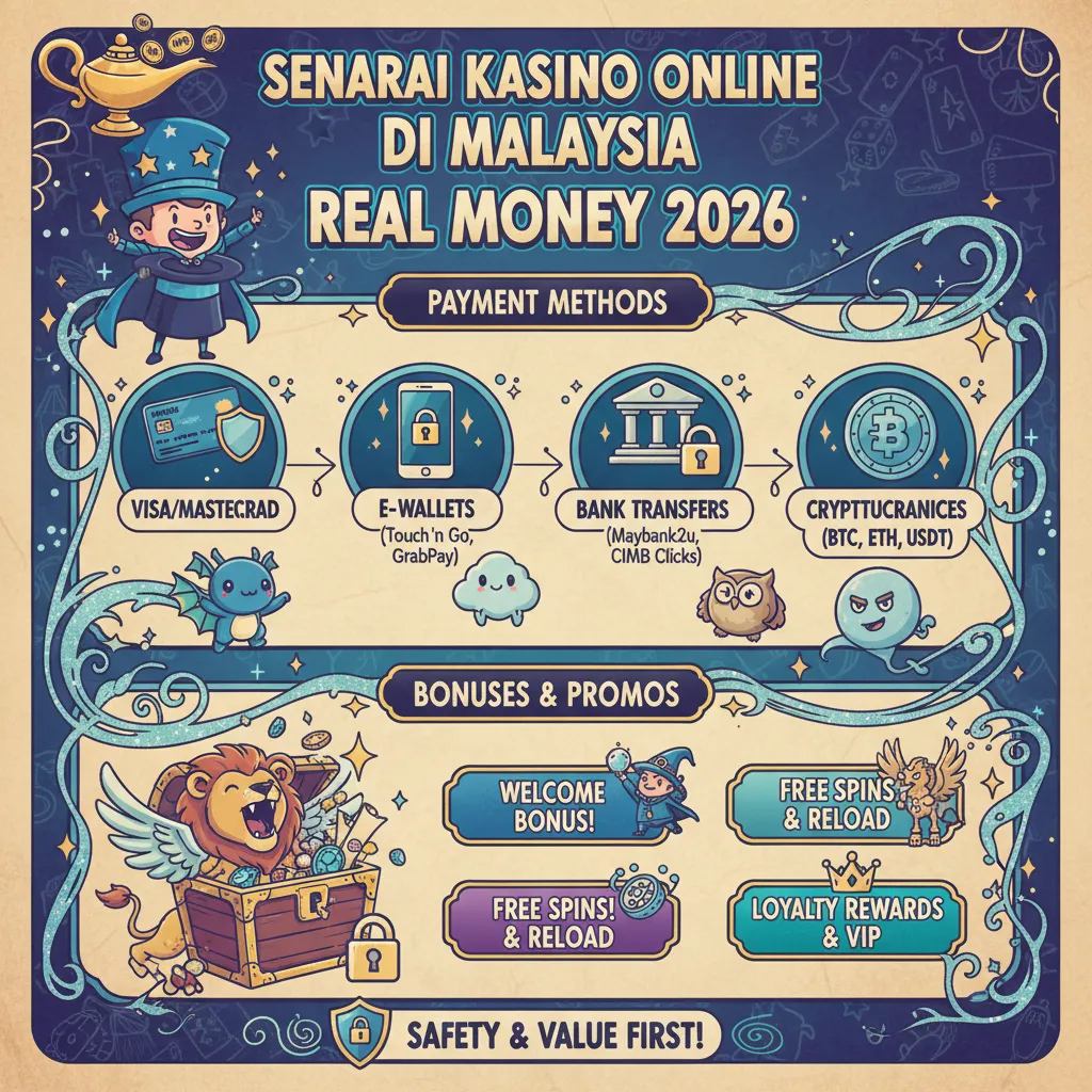 Real Money Online Casino: Payment & Bonuses